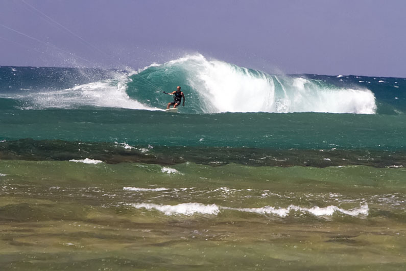 Kite Surfing - Kee Beach Kauai