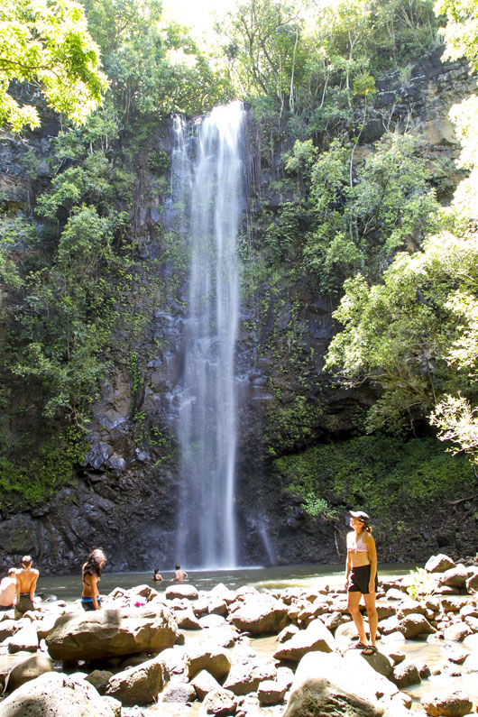 Secret Falls - Wailua River, Kauai